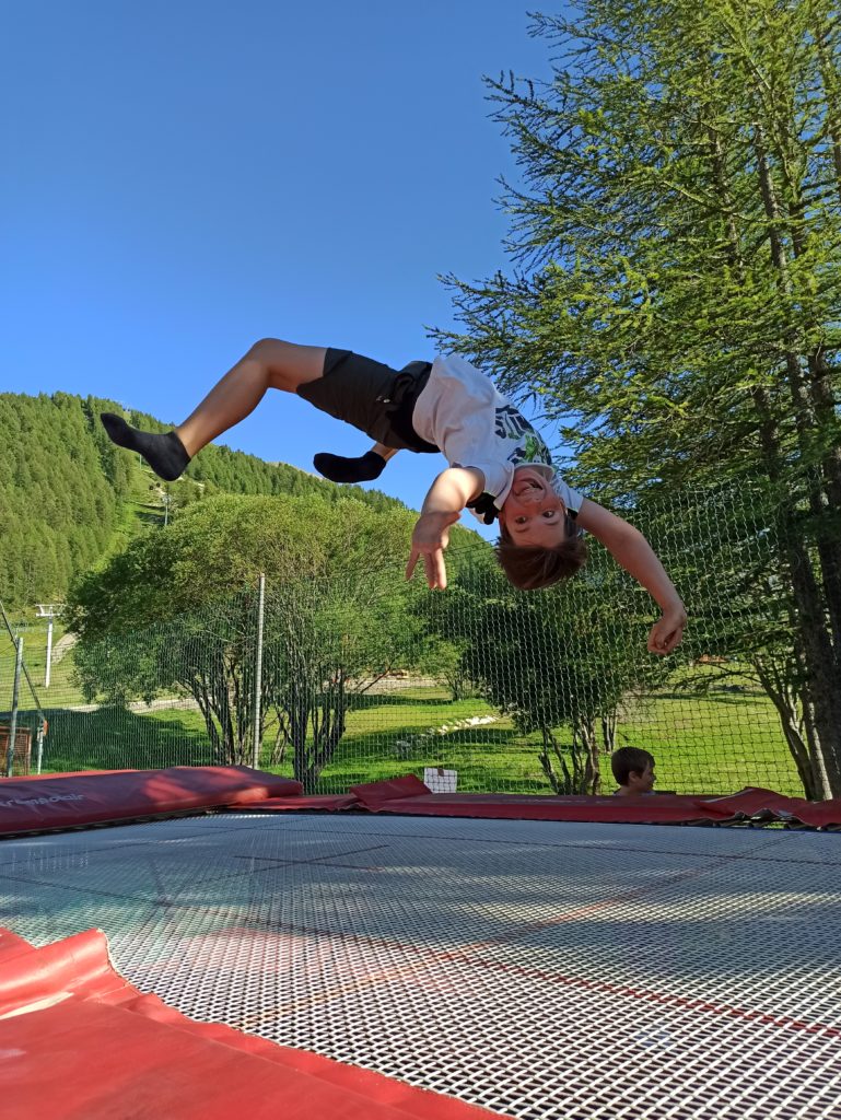 ValTrampo stage compétiteurs trampoline Tom Fun