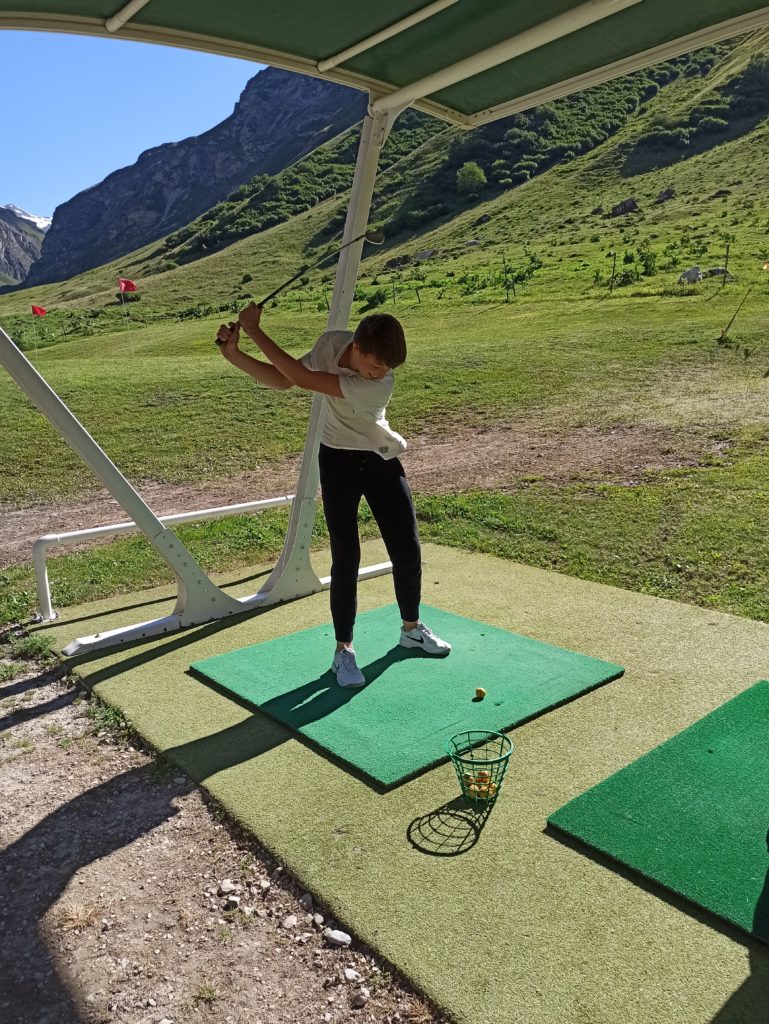 ValTrampo stage loisirs trampoline Golf Léandre