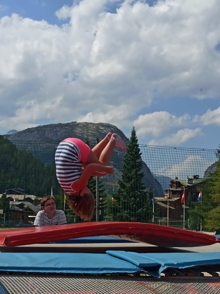 ValTrampo stage loisirs trampoline Anouk
