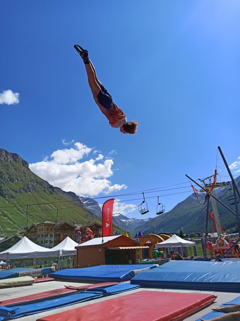 Timéo stage trampoline 2021