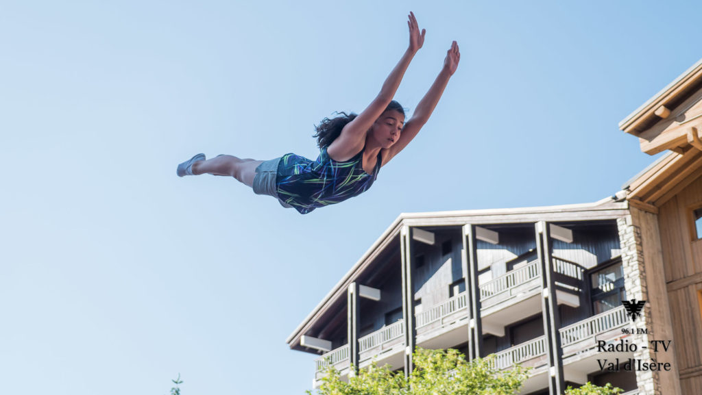 Mayline Démonstration Stage Trampoline Piqué