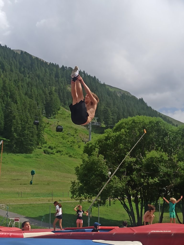 Stage trampoline compétiteur 2023 nathan