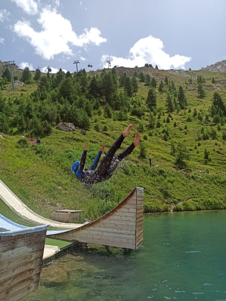 Stage trampoline compétiteur 2023 water jump inconnu