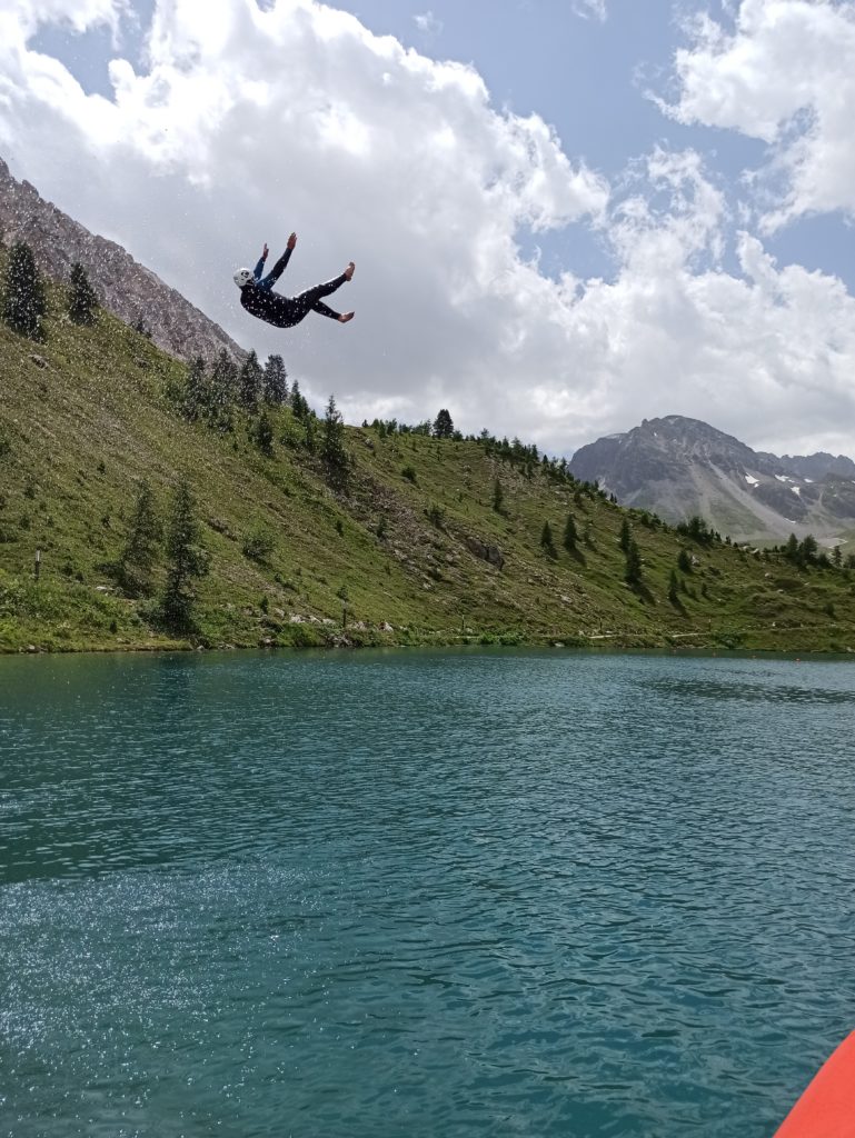 Stage trampoline compétiteur 2023 water jump